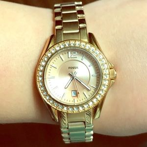 Fossil rose gold watch es2889